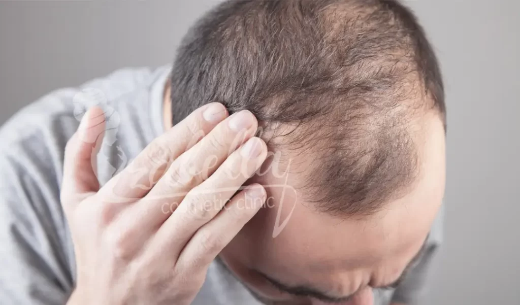 Causes of excessive hair loss from the roots