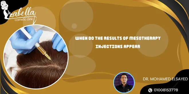 When do the results of mesotherapy injections appear